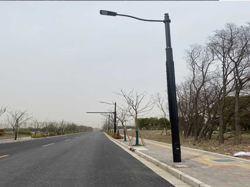 韶山市上海综合杆 太阳能路灯工程